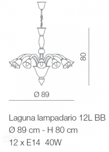 Voltolina Laguna 12L Down Arms Crystal Nickel