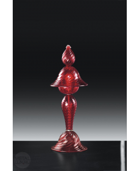 Voltolina Alvise 1L Table Lamp Red Nickel
