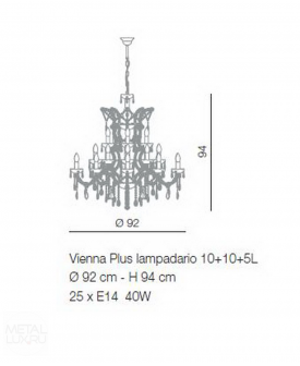 Voltolina Vienna Plus 10+10+5L Black Nickel