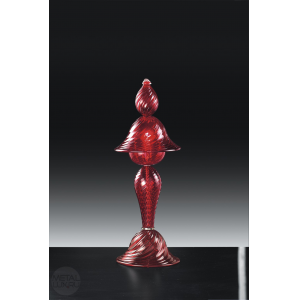 Voltolina Alvise 1L Table Lamp Red Nickel