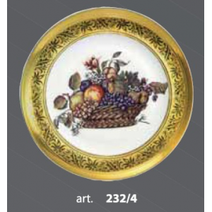 La Lampada Plate 1009/M Dec.232/4 Керамическая Тарелка