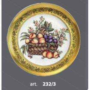La Lampada Plate 1009/M Dec.232/3 Керамическая Тарелка
