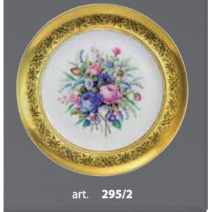 La Lampada Plate 1009/G Dec.295/2 Керамическая Тарелка