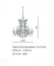 Voltolina Vienna Plus 10+10+5L Black Nickel